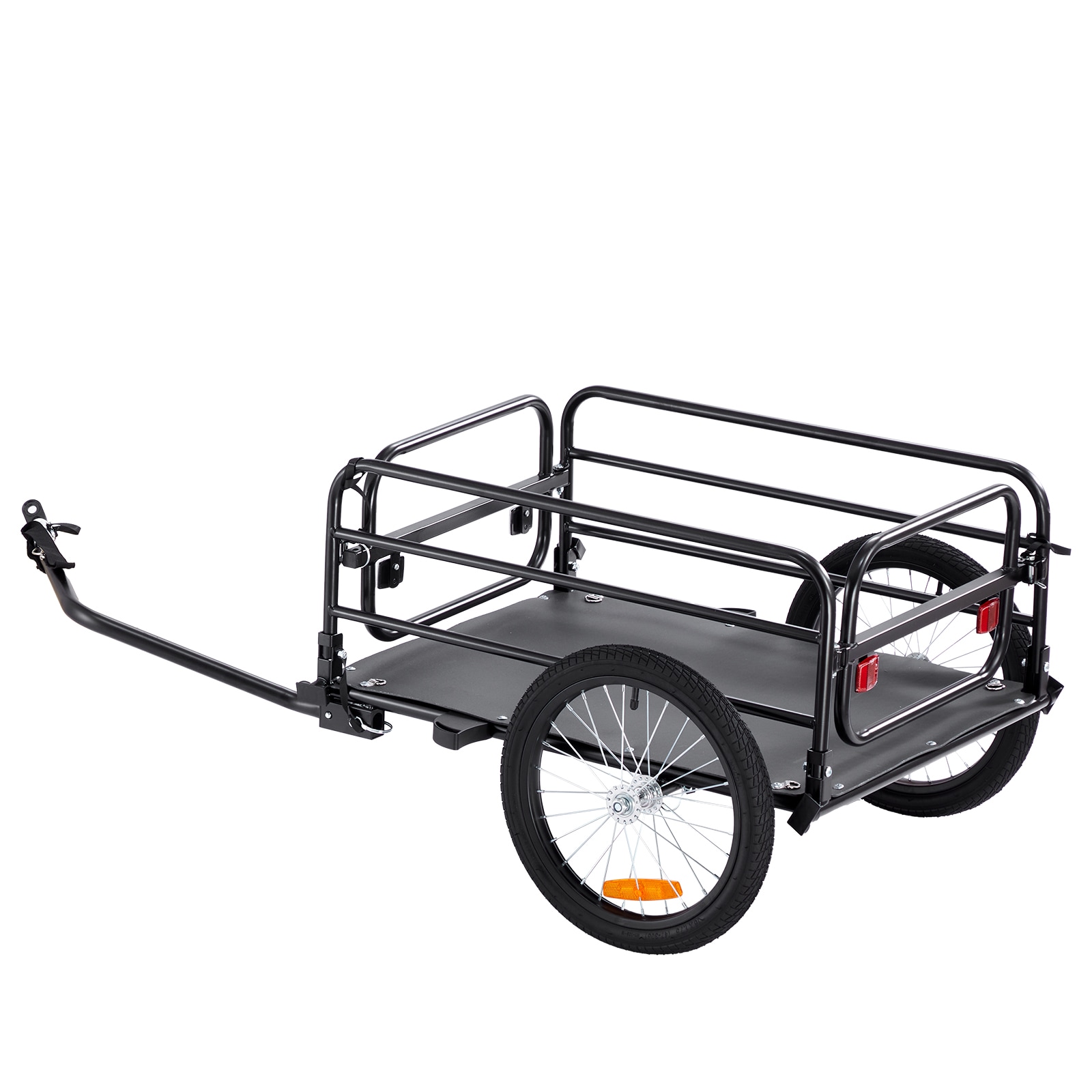 Heavy Duty Bike Cargo Trailer For Bicycle Foldable Wagon Cart_voghion.com
